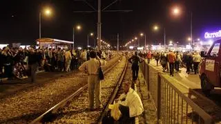 A tramwaju nie ma... PAP/Tomasz Gzell