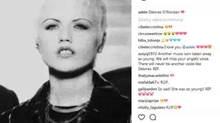 Adele wspomina Dolores O'Riordan