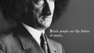 Adolf Hitler z afro (fot. galaxy92.com)