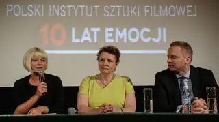 Agnieszka Odorowicz (od lewej), Małgorzata Omilanowska i Michał Oleszczyk