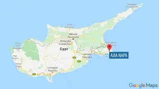 Ajia Napa na Cyprze