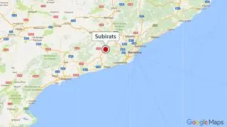 Akcja policji w Subirats