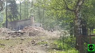 Akcja poszukiwawczo-ratunkowa w Mąkolnie