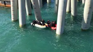 Akcja ratownicza po wypadku autobusu w Kraju Krasnodarskim 