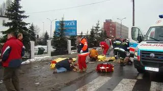 Akcja ratunkowa (fot. internauta Paweł Kowalski)