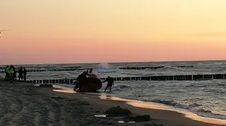 Akcja ratunkowa nad Bałtykiem