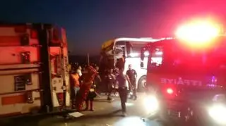 Akcja ratunkowa po wypadku autobusu w Turcji