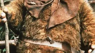 Aktor jako Ewok w "Powrocie Jedi"