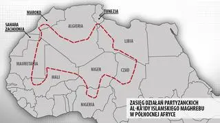 Al-Kaida Islamskiego Maghrebu działa na terytorium wielu państw