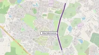 Aleja Adamowicza w Gdańsku