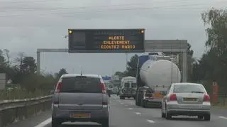 Alert na autostradzie we Francji