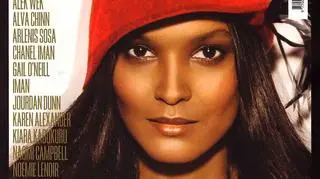 "All Black Issue", lipiec 2008, "Vogue Italia" - Liya Kebede