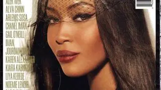 "All Black Issue", lipiec 2008, "Vogue Italia" - Naomi Campbell