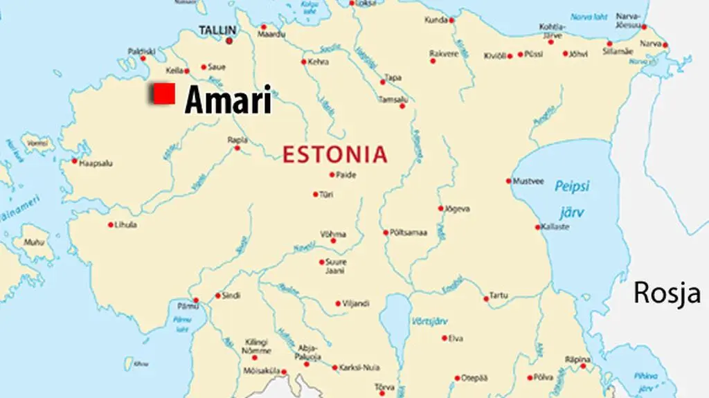 Amari leży w Estonii