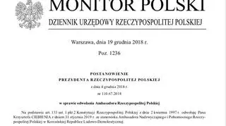 Ambasador RP w Korei Pólnocnej odwołany 