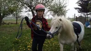 Amelka z kucykiem