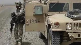Amerykanin z sił ISAF w Afganistanie