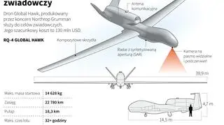 Amerykański dron zwiadowczy RQ-4 Global Hawk