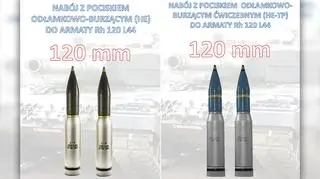 Amunicja do Leopardów 2 w folderze reklamowym firmy Mesko