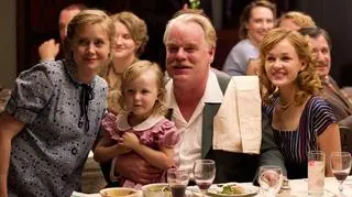 Amy Adams i Philip Seymour Hoffman w filmie "Mistrz"