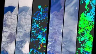 Analiza zanieczyszczenia powietrza nad Polską (NASA/GSFC/LaRC/JPL)