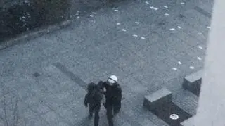 Anarchiści zajęli kamienicę w centrum Katowic