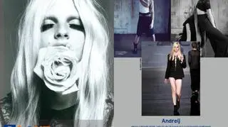 Andrej na swojej karcie modela (fot. I Love Model Management)