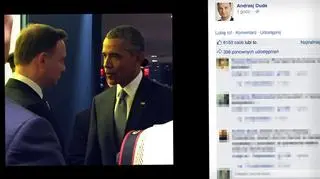 Andrzej Duda i Barack Obama w Nowym Jorku za kulisami sesji ONZ