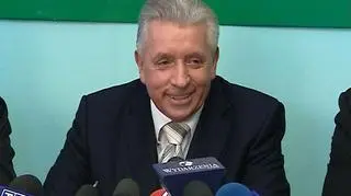 Andrzej Lepper ma powody do radości