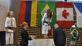 Ania jest mistrzynią świata w karate 