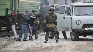 Antyterrorystyczne ćwiczenia kadyrowców