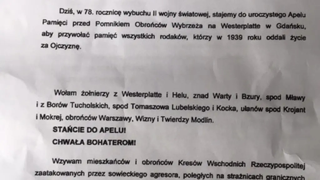 Apel Poległych cz.1 