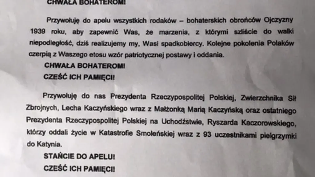 Apel Poległych cz.2
