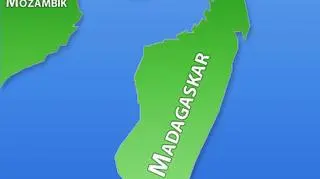 Archipelag Komorów znajduje się na północny-zachód od Madagaskaru