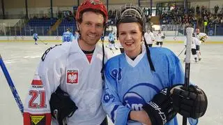 Arleta Zalewska i Mariusz Czerkawski
