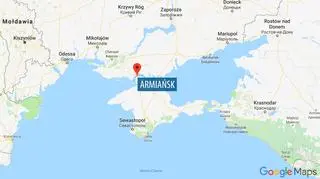 Armiańsk na okupowanym przez Rosję Krymie