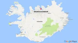 Arskoogssandur na Islandii