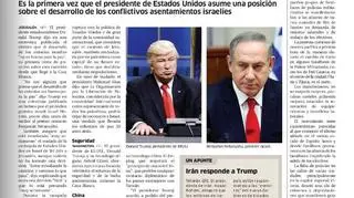 Artykuł o Trumpie w "El Nacional"
