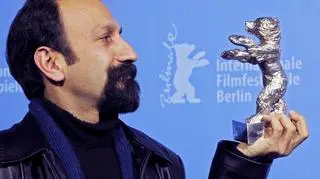 Asghar Farhadi i "Srebny Niedźwiedź" dla najlepszego reżysera/EPA/PAP