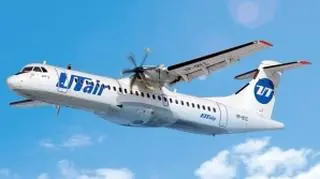 ATR-72 w barwach linii UTair, do której należał rozbity samolot (Fot
