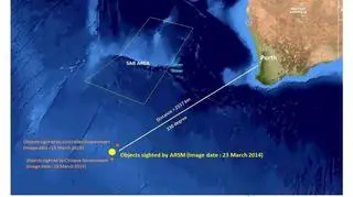 Australijczycy w tym rejonie oceanu nie znaleźli śladu B777