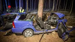 Autem jechało dwóch mężczyzn 