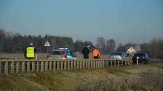 Auto SOP zderzyło się z samochodem dostawczym