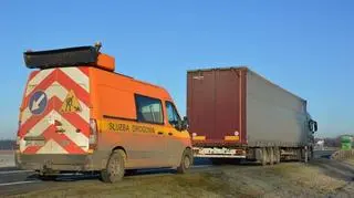 Auto SOP zderzyło się z samochodem dostawczym