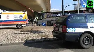Autobus zderzył się z tramwajem w Bydgoszczy