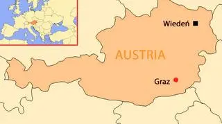 Autokar spłonął w okolicach Grazu