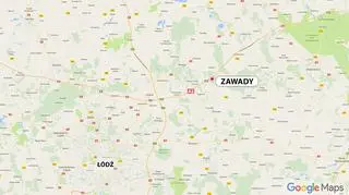 Autokar wpadł do rowu na A2