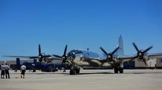 B-29 "Doc" na lotnisku w Wichita
