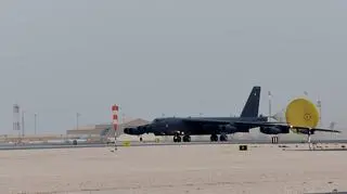 B-52H Stratofortress wylądował na lotnisku w Katarze 