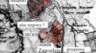 Badacze przypuszczają, że przez Prosnę prowadziły dwie przeprawy